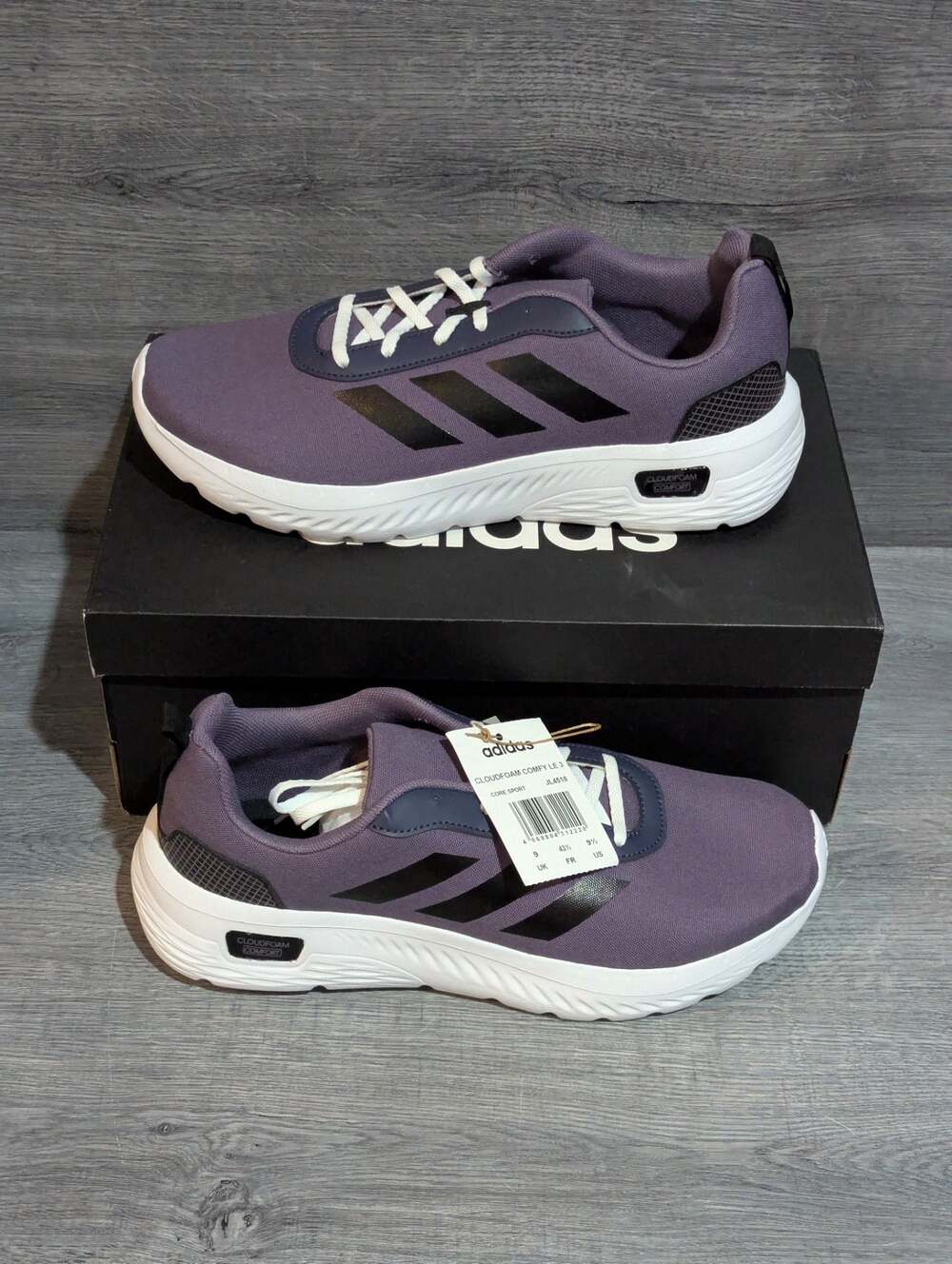 Adidas Cloudfoam Comfy LE 3 Sneakers Size 9.5